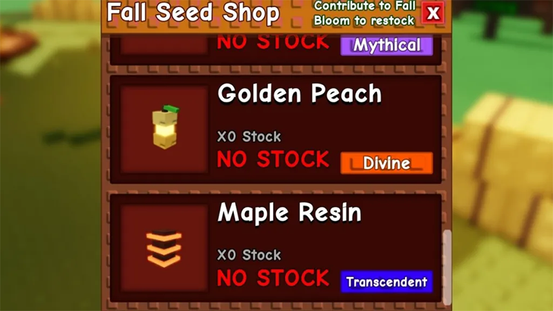 How to get Maple Resin Seeds in Grow a Garden Picture 1