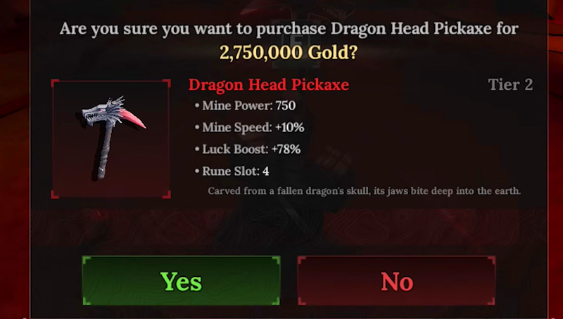 How to get the Dragon's Head Trophy in The Forge Picture 1