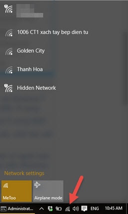Picture 5 of How to get the missing Wifi icon back from the Windows 10 taskbar.