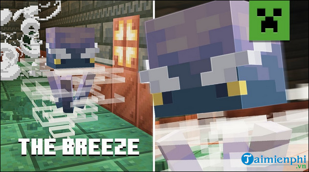 How to get the new Wind Charge weapon in Minecraft 1.21 Picture 2