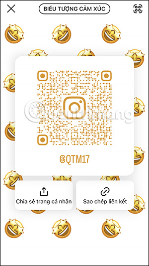 How to get a QR code to access your Instagram account - Create a nametag for Instagram Picture 11