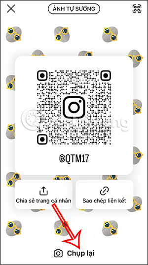 How to get a QR code to access your Instagram account - Create a nametag for Instagram Picture 4