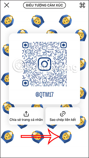 How to get a QR code to access your Instagram account - Create a nametag for Instagram Picture 9