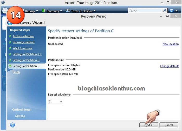 How to ghost UEFI-GPT standard tib file for computer, laptop Picture 14