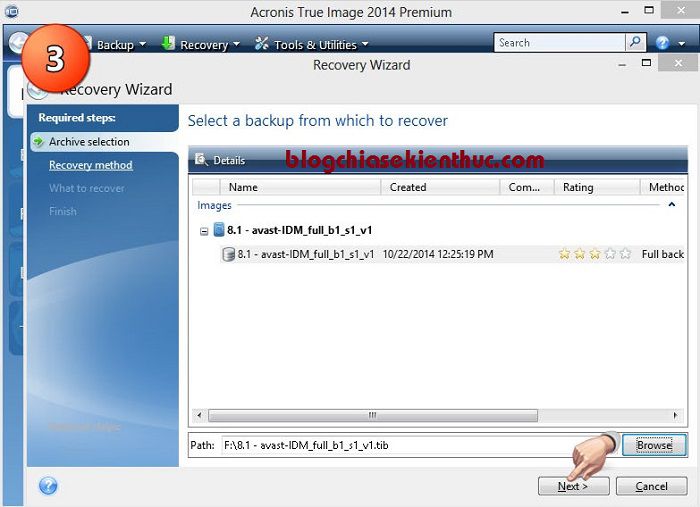 How to ghost UEFI-GPT standard tib file for computer, laptop Picture 3