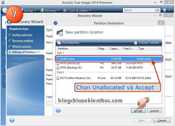 How to ghost UEFI-GPT standard tib file for computer, laptop Picture 7