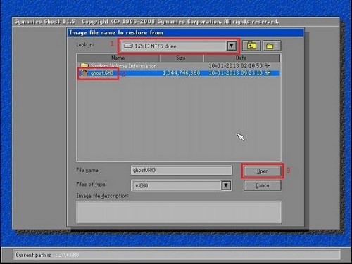 How to ghost Windows 10 using Onkey, USB, Norton ghost without a disk Picture 10