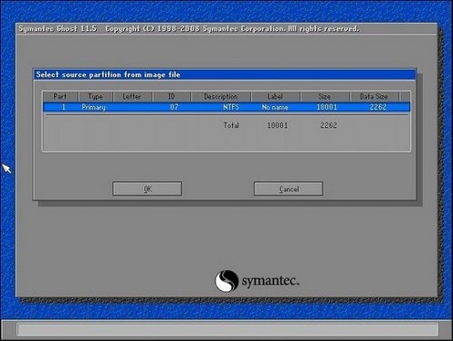 How to ghost Windows 10 using Onkey, USB, Norton ghost without a disk Picture 11