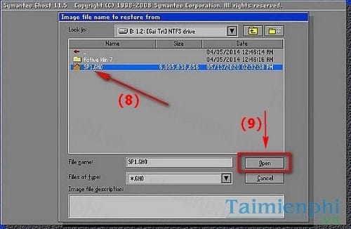 How to ghost Windows 7, ghost Windows 7 32bit 64bit using USB Picture 10