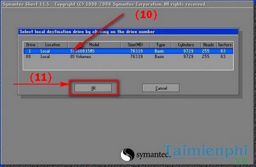 How to ghost Windows 7, ghost Windows 7 32bit 64bit using USB Picture 11