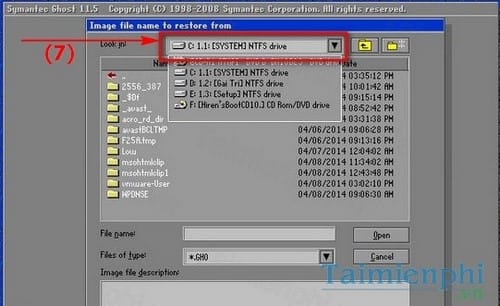 How to ghost Windows 7, ghost Windows 7 32bit 64bit using USB Picture 9