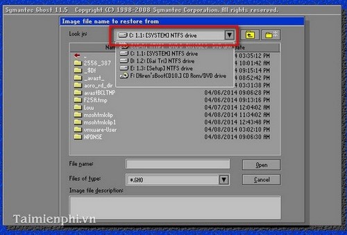 How to ghost Windows 7, ghost Windows 7 using Hiren Boot's CD Picture 10