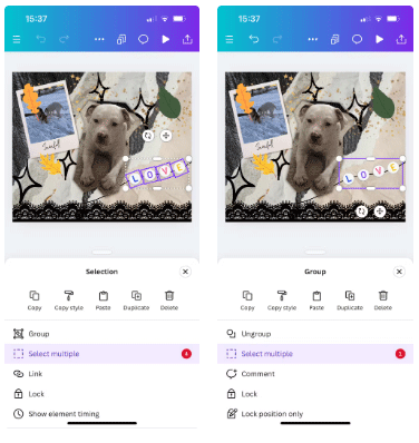 How to Group (and Ungroup) Elements in Canva Picture 7
