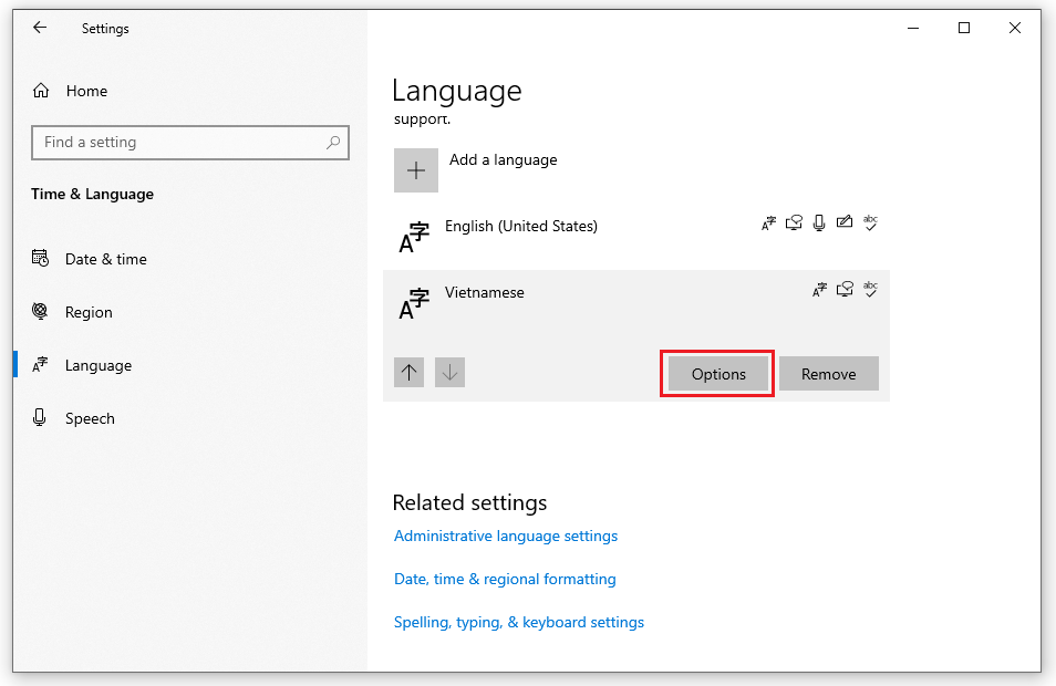 How to Handle When You Can't Install Vietnamese for Win 10 Picture 18