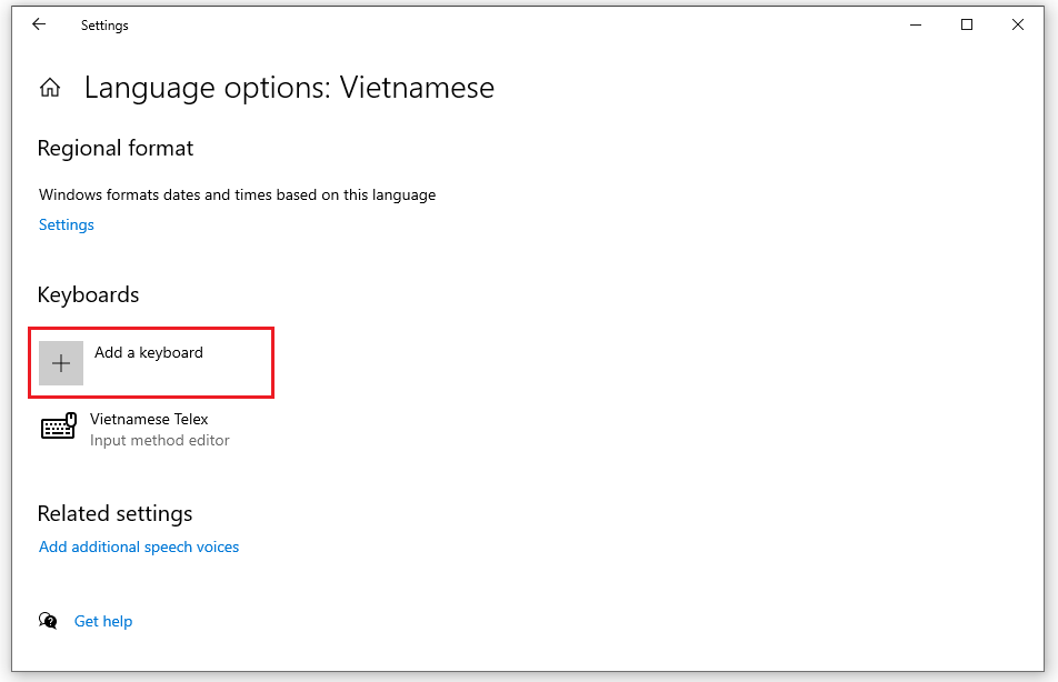How to Handle When You Can't Install Vietnamese for Win 10 Picture 19