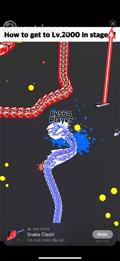 How to hide ads when playing games on your phone Picture 3