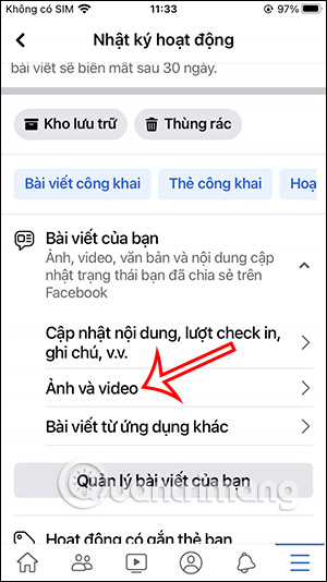 How to hide all photos on Facebook Picture 12