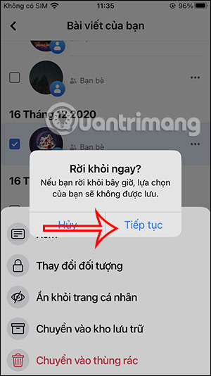 How to hide all photos on Facebook Picture 16