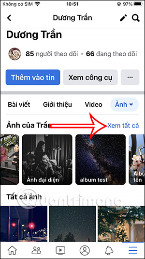 How to hide all photos on Facebook Picture 3