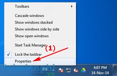 Picture 5 of How to hide and show the Taskbar on a Windows computer