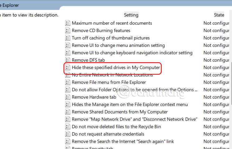 How to Hide Any Specific Drive in Windows Picture 2