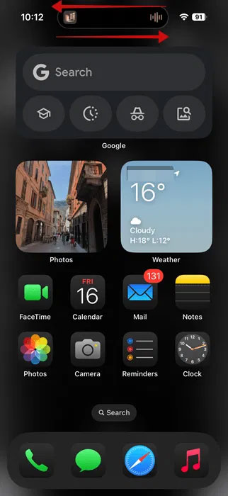 How to Hide Dynamic Island on iPhone Picture 1