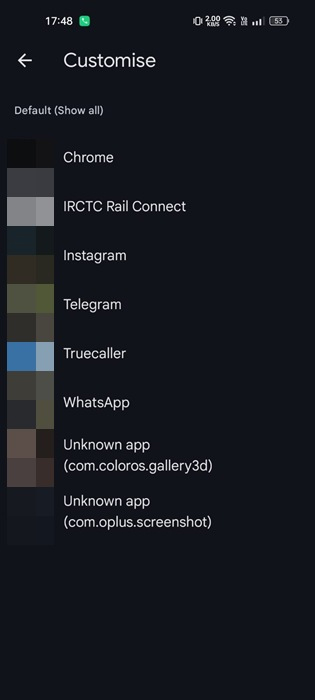 How to hide Google Photos content from other apps Picture 4