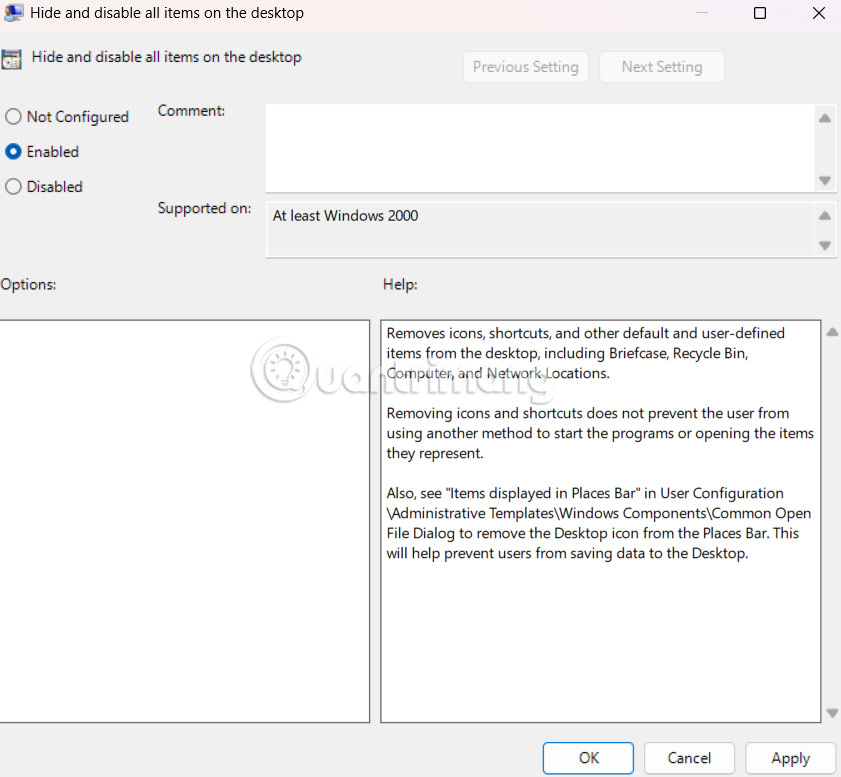 How to hide icons on Windows 11 desktop? Picture 9