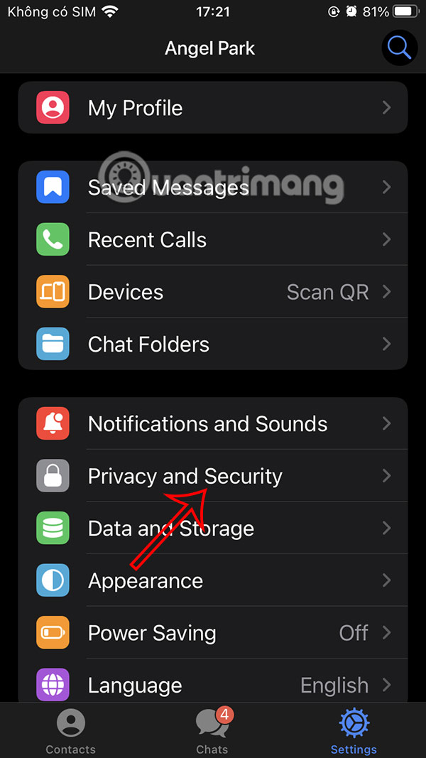How to hide last seen status Telegram Picture 2