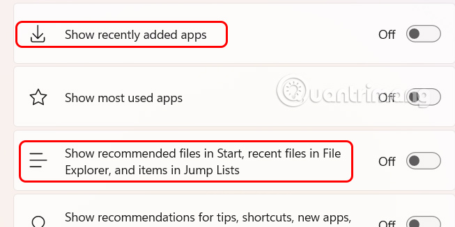 How to Hide Suggestions in Windows 11 Start Menu Picture 5