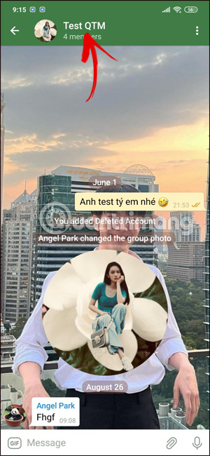 How to hide Telegram group members list Picture 1