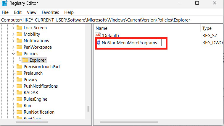 How to hide the All apps list in the Windows 11 Start menu Picture 4