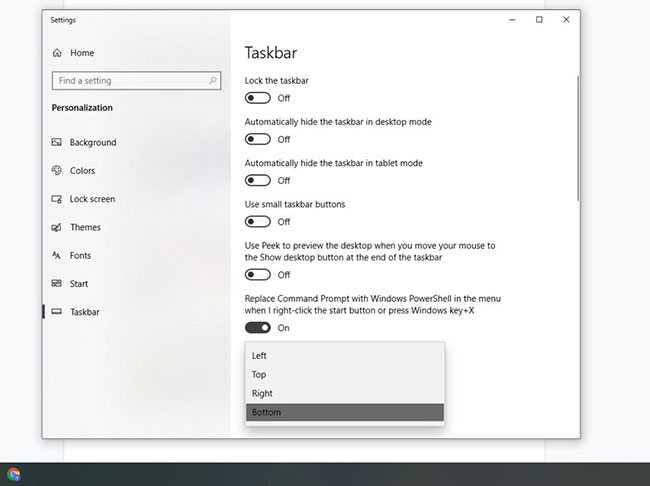 How to hide the Taskbar on Windows 10 is extremely easy Picture 6