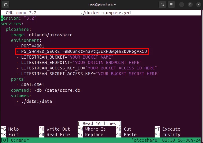How to host and share large files online with PicoShare in Linux Picture 7