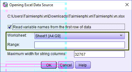 Picture 6 of How to import data from Excel into SPSS quickly and accurately.