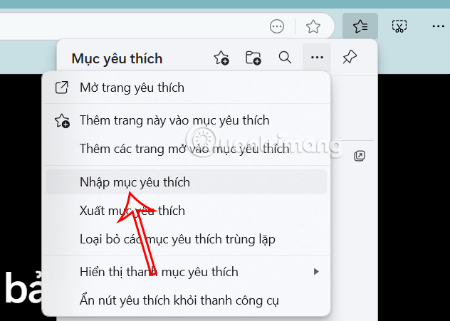 How to import Google Chrome bookmarks to Edge Picture 2