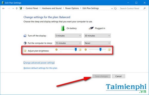 How to increase or decrease laptop screen brightness Win 11/10/8/7 Picture 13