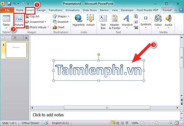 How to increase text height on PowerPoint simply and effectively Picture 6