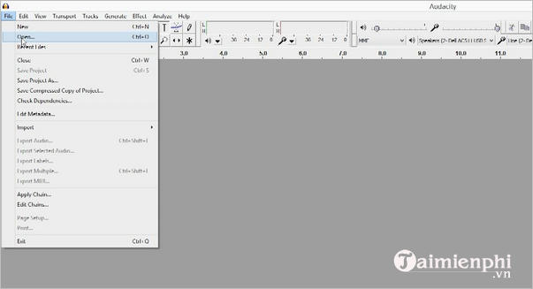 Picture 2 of How to increase the bass in a song using Audacity