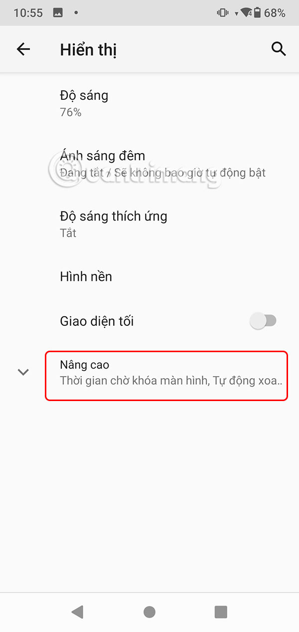 How to increase icon size on Android Picture 2