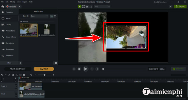 How to insert 2 videos running parallel in 1 video Picture 10