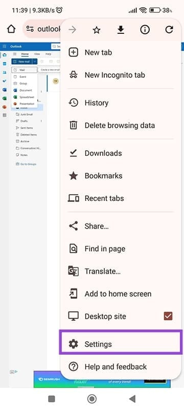 How to insert a table into an Outlook email Picture 7