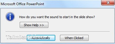 How to insert and add Audio in PowerPoint to make your presentation more lively Picture 6