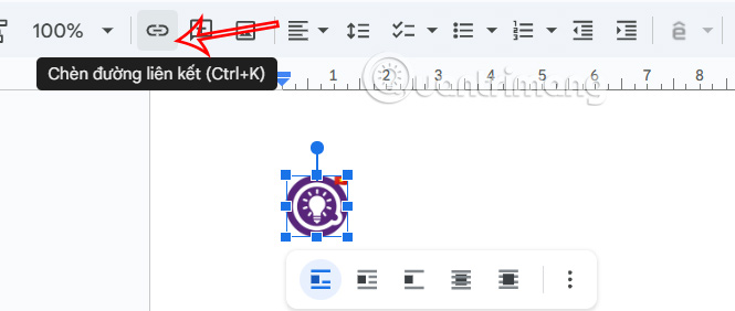 How to insert a link image in Outlook signature Picture 2
