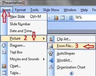 images 1 of How to insert images into PowerPoint for each version