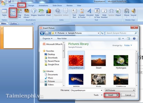 images 3 of How to insert images into PowerPoint for each version
