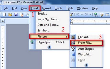 How to insert pictures into Word, edit size and format Picture 12