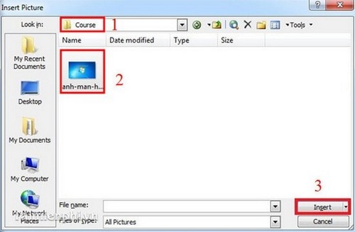 How to insert pictures into Word, edit size and format Picture 13