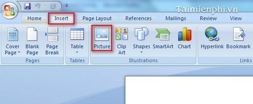 How to insert pictures into Word, edit size and format Picture 9