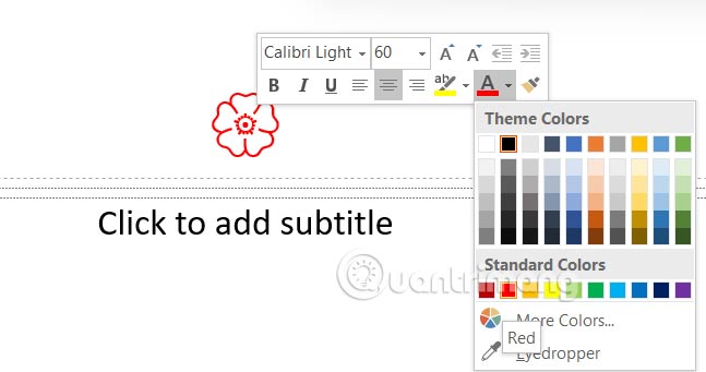 How to insert icons into PowerPoint Picture 4